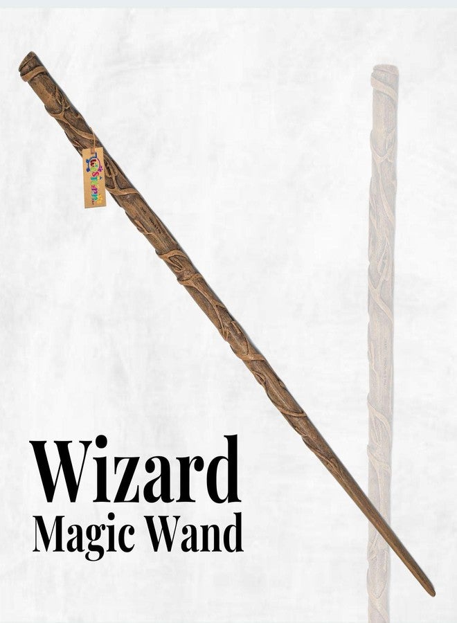 Western Era Classic Handcrafted Hermione Magic Sorcerer’s Granger Wand | Elegant Wizard Stick Collectible Cum Cosplay Accessory (34 CMs Length) - Image 2